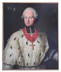 Antique portrait of a figure, Germany 18th century